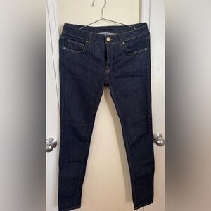 Victoria Beckham Dark Indigo Skinny Jeans